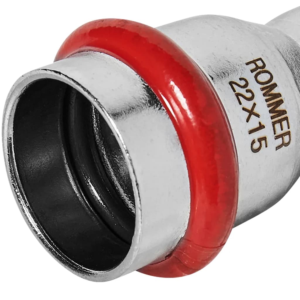 *RSS-0018-002215 ROMMER Муфта переходная ВПр, 22х15, из нержавеющей стали прессовой