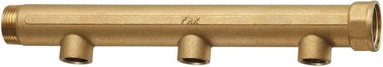FAR Коллектор 1 1/2"(НР-ВР) с 3 отв. 1" ВР(межосев. 100 мм)