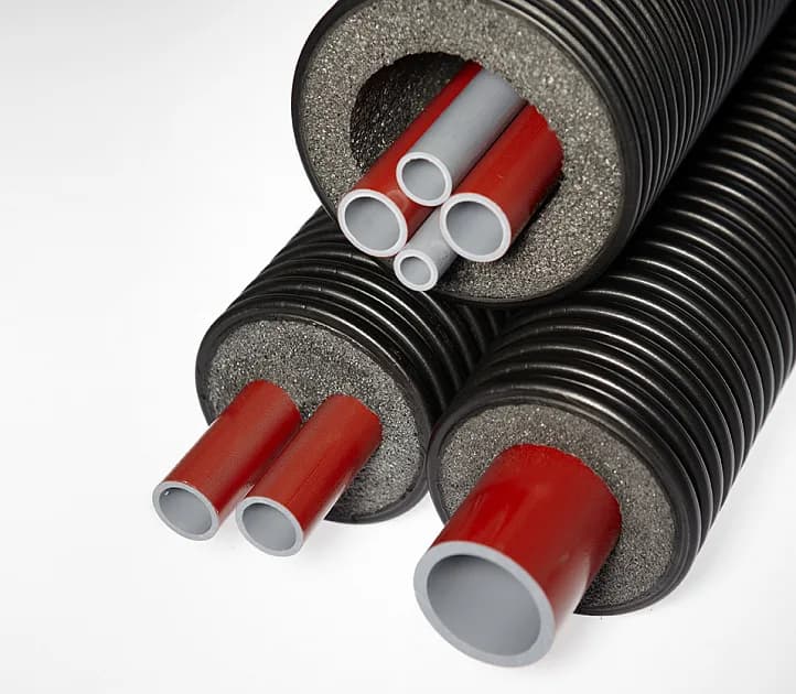 Thermaflex FLEXALEN 1000+ PEX (SDR11, 95°C/6 bar), 3-трубная система, с кислородным барьером