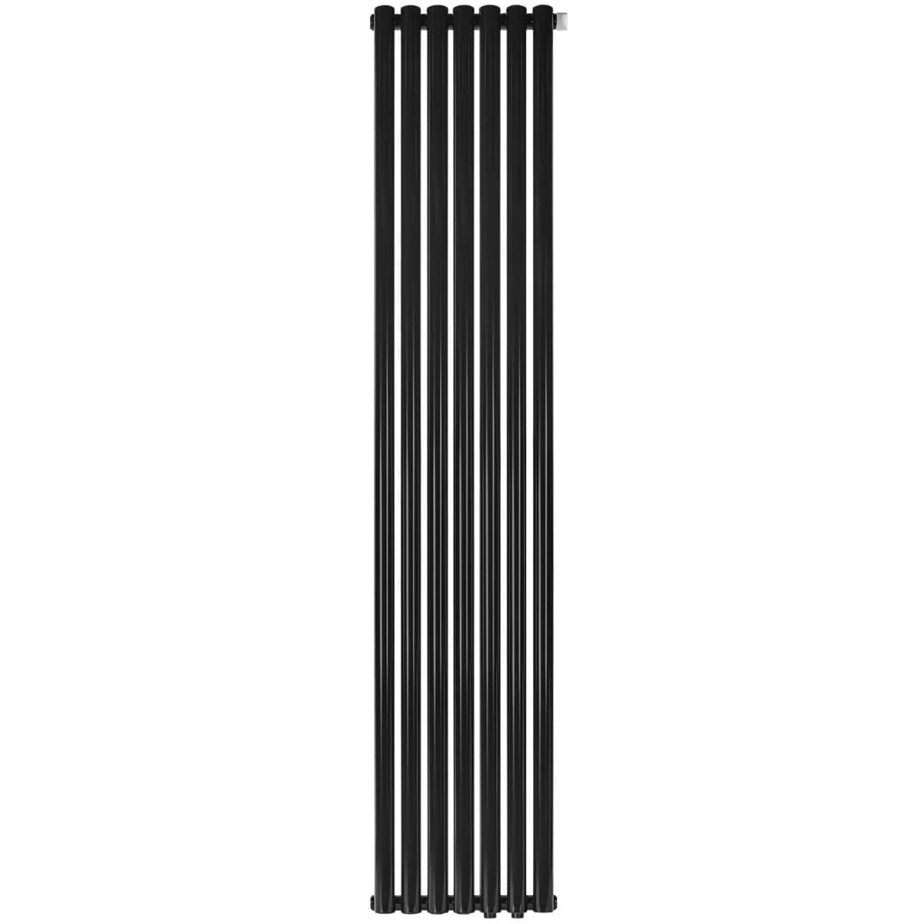 Радиатор стальной трубчатый STOUT TUBE ROUND R40, 1750 мм, 7 секц., чёрный