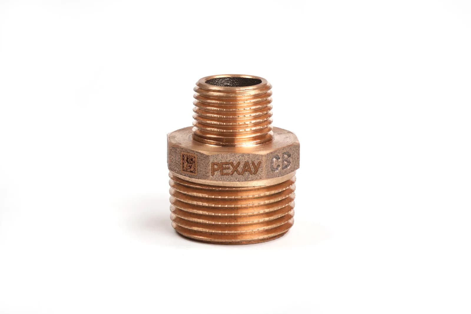 РЕХАУ Ниппель редукционный бронзовый РЕХАУ AURLINE, R1" x R1/2", RX+