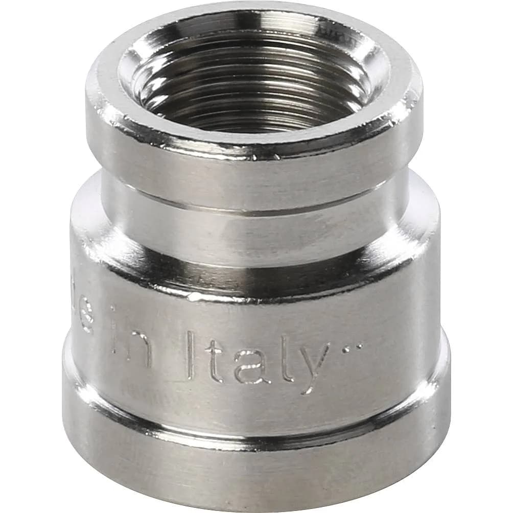 STOUT Муфта ВВ переходная никелированная 1/2X3/8 (260047N040300B)