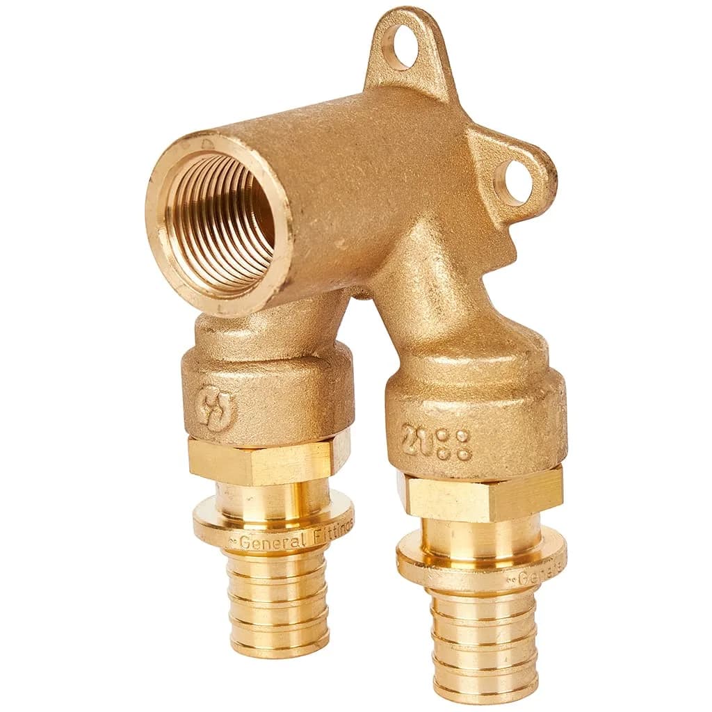 *SFA-0039-002012 STOUT Проточный настенный угольник 20x1/2 для труб из сшитого полиэтилена (340034H200420B)