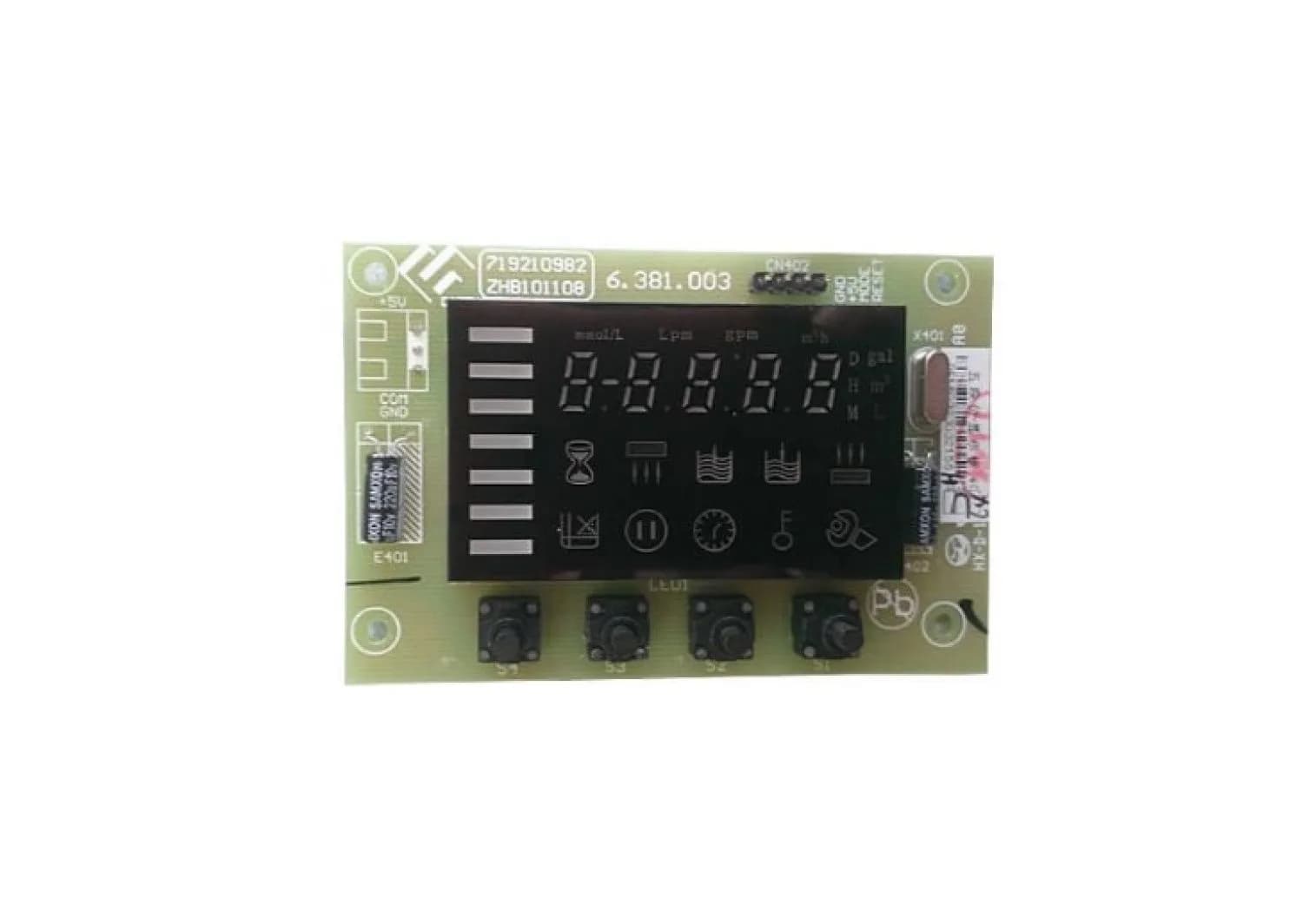 Запчасть Runxin дисплей F77 (6381007)