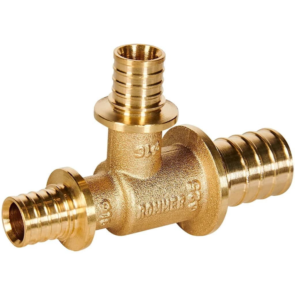 ROMMER Тройник переходной 25x16x16 для труб из сшитого полиэтилена аксиальный