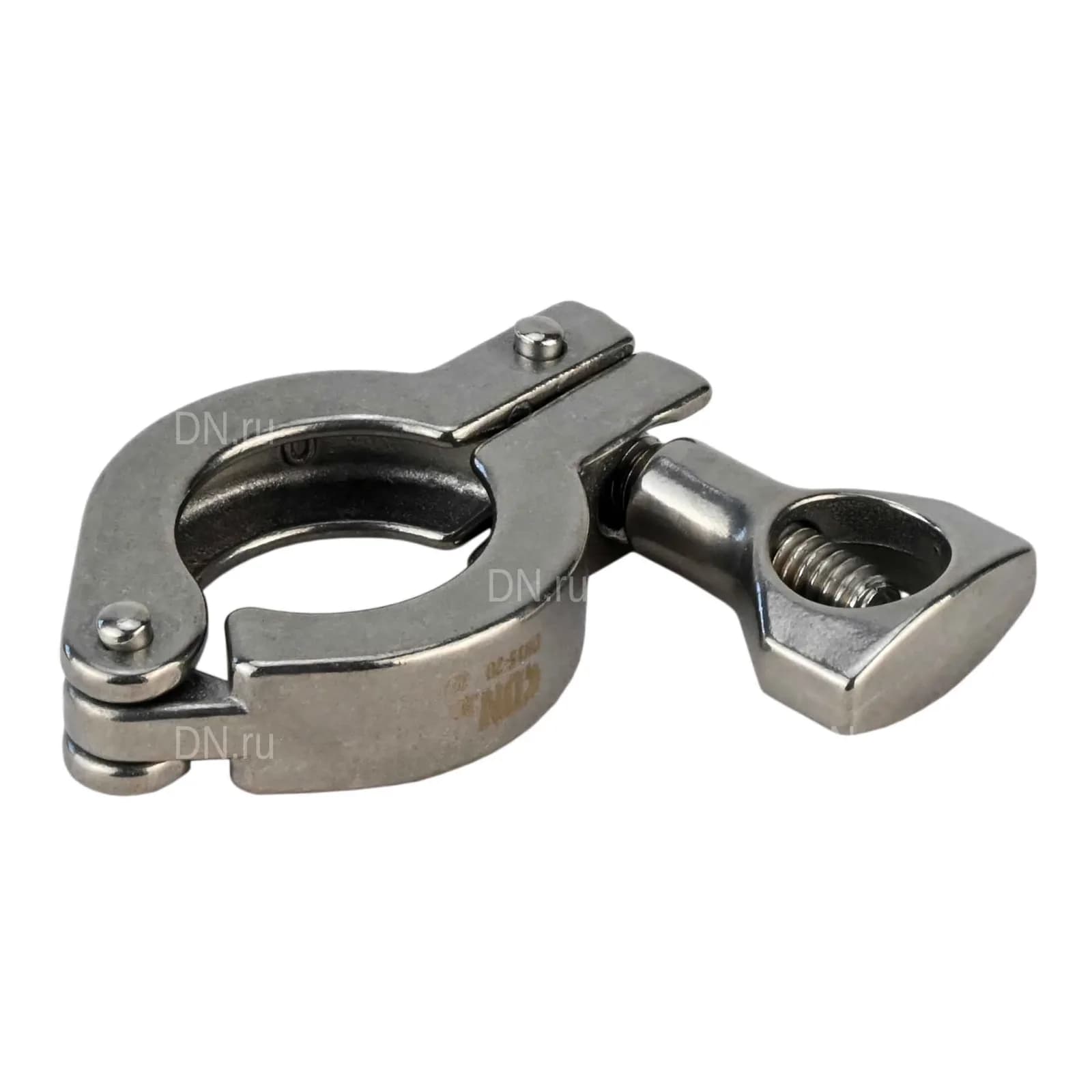 Хомут DN.ru CS-1 Ду40 для соединений CLAMP, корпус - нержавеющая сталь 304