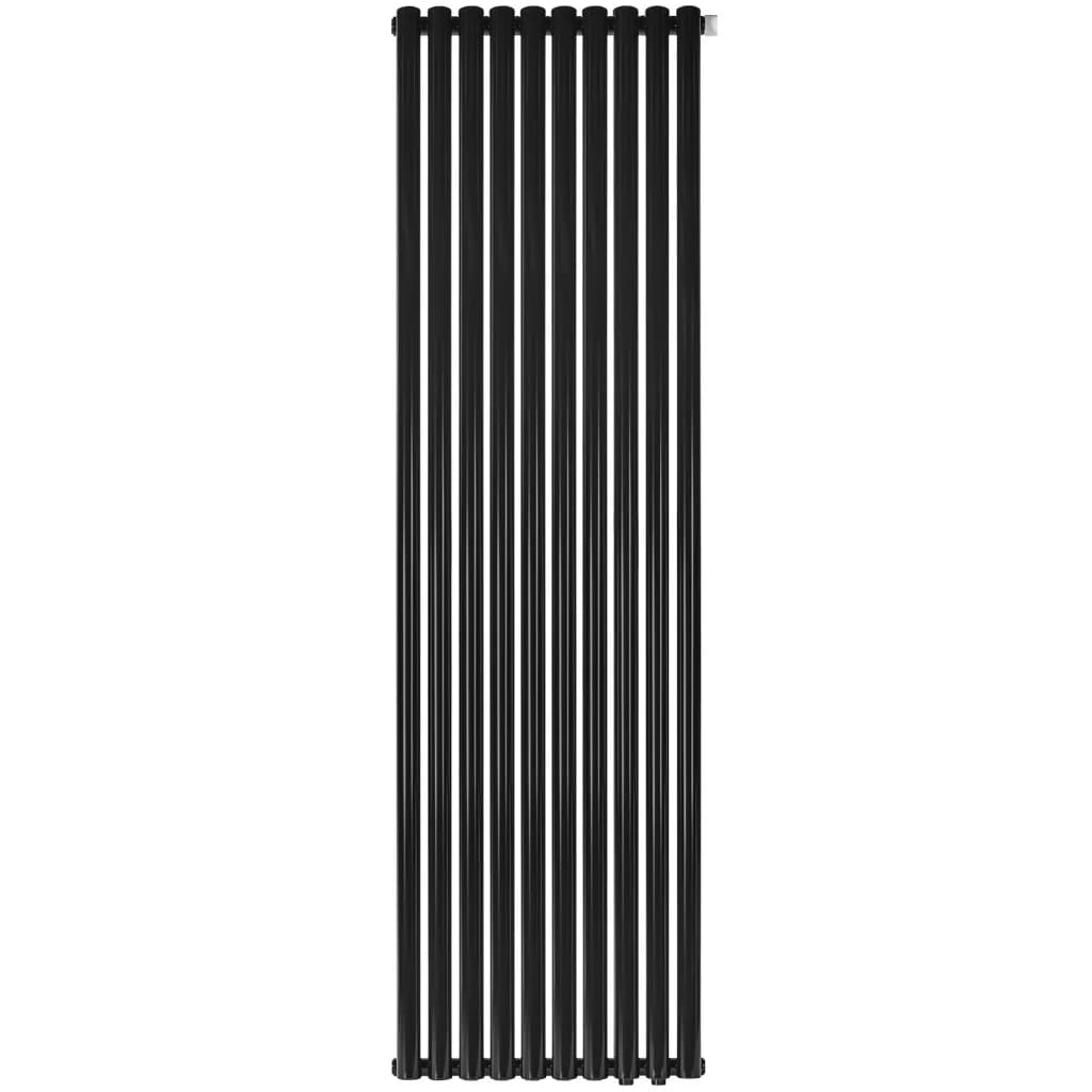 Радиатор стальной трубчатый STOUT TUBE ROUND R40, 1750 мм, 10 секц., чёрный