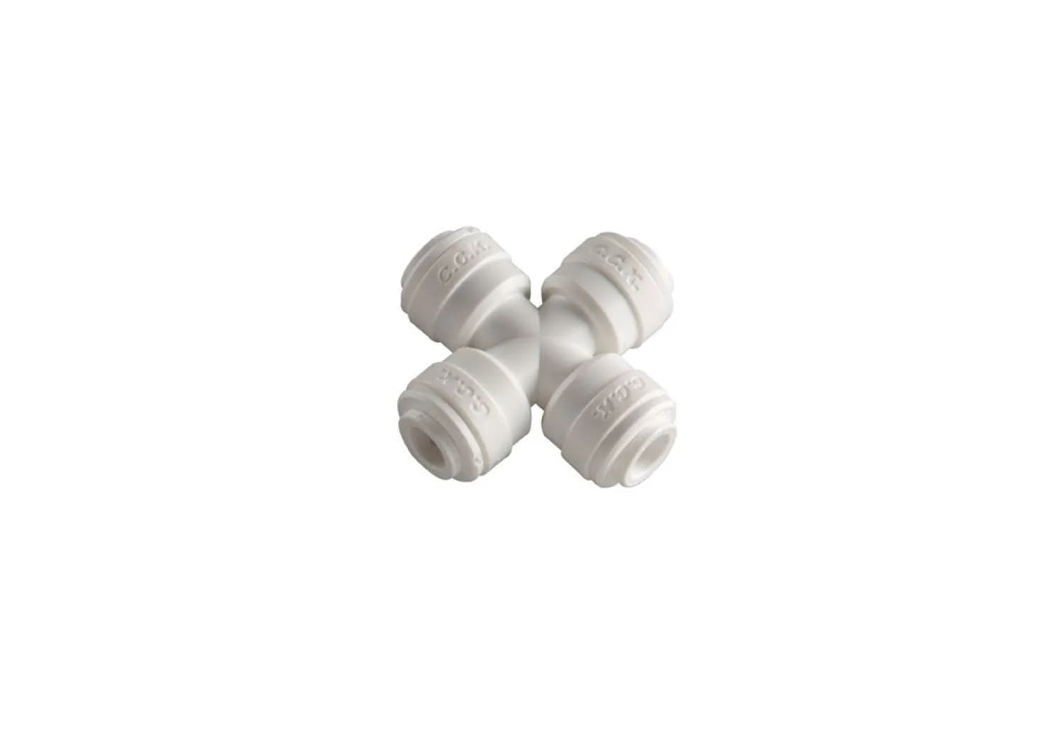 Фитинг крестообразный 1/4"-1/4"-1/4"-1/4" (трубка-трубка-трубка-трубка) 4 CR 4