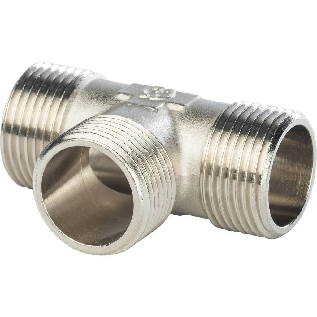 STOUT Тройник НН никелированный 1/2X1/2X1/2 (270010N040404B)