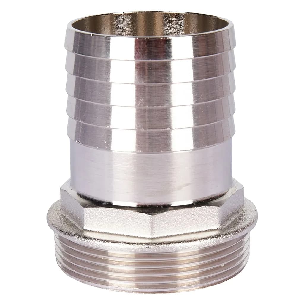 STOUT Штуцер НР никелированный 2 x50 (2600D9N205000B)