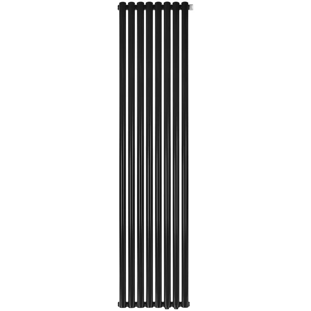 Радиатор стальной трубчатый STOUT TUBE ROUND R40, 1750 мм, 8 секц., чёрный (RT)