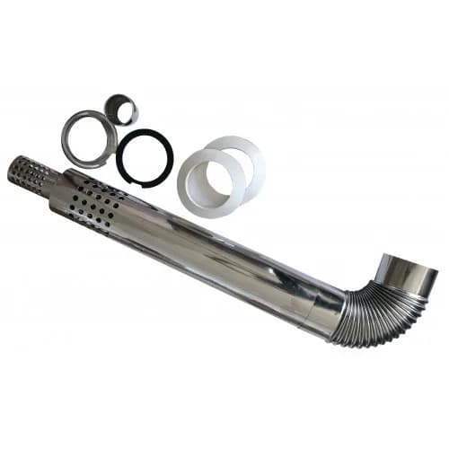 Ferroli Комплект коаксиальный Ferroli O80/125 (длина 1 м) нерж
