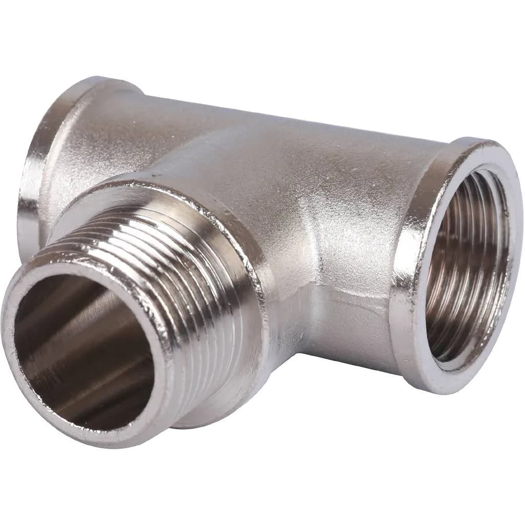 STOUT Тройник ВНВ никелированный 3/4 x3/4 x3/4 (270015N050505B)