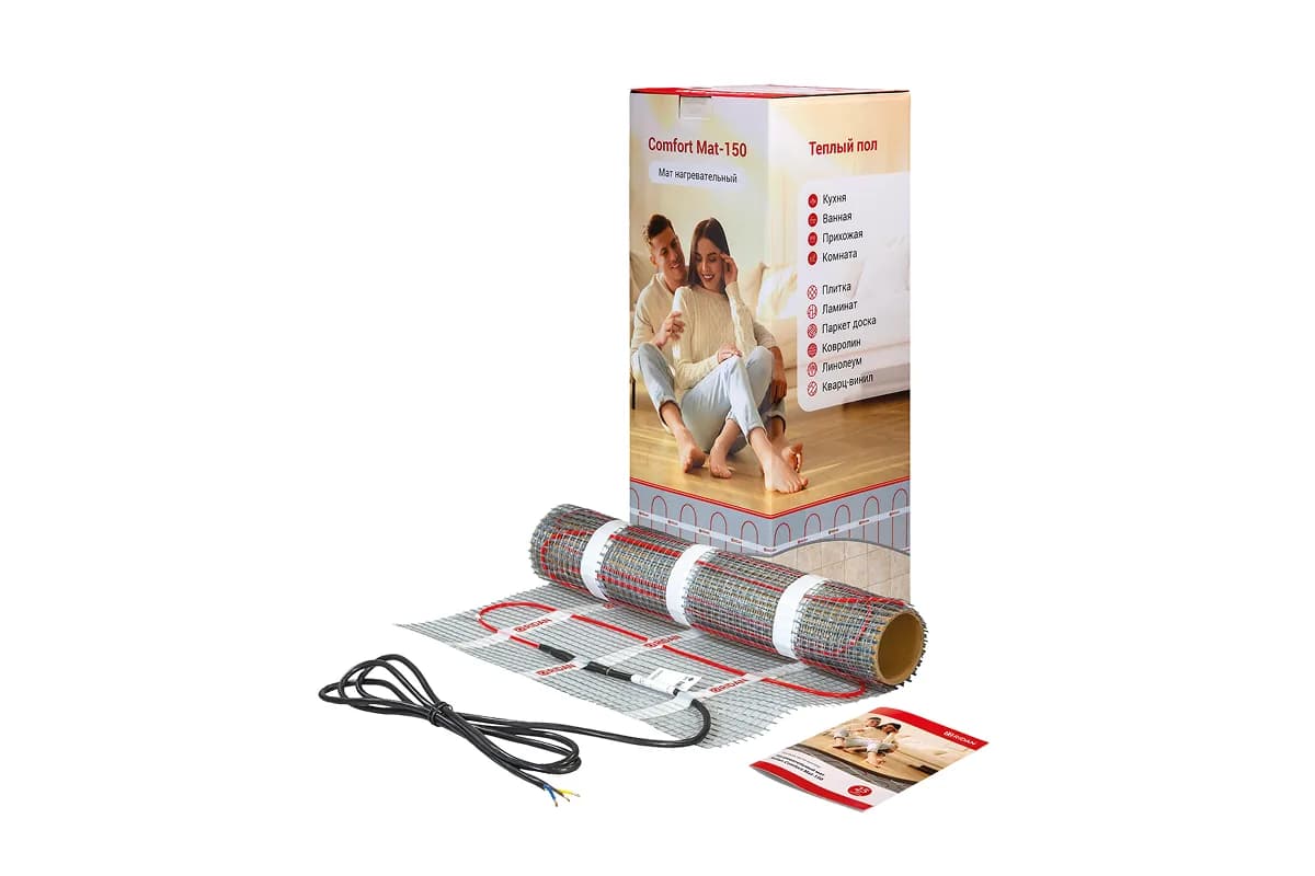 Ридан Ridan Comfort Mat-150 нагревательный мат 1200 Вт 230 В 8 м2