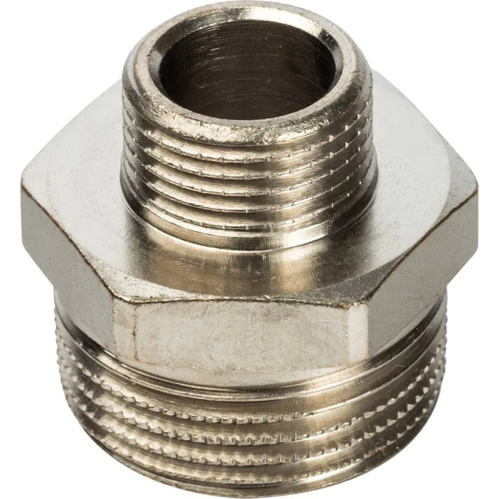 STOUT Ниппель НН переходной никелированный 3/4X3/8 (260003N050300B)