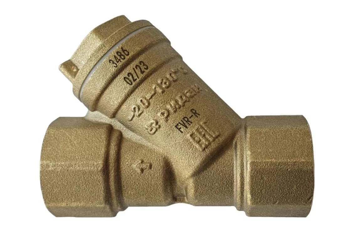 Ридан FVR-R Фильтр сетчатый DN20 PN25 Т от -20С...130С; материал корпуса латунь CW602N