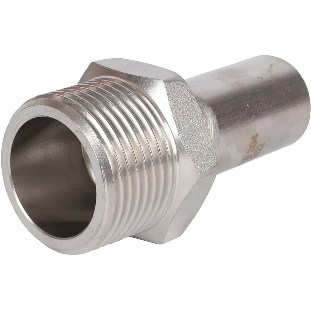 *RSS-0024-000221 ROMMER Вставка переходная НПр-НР, 22х1, из нержавеющей стали прессовой