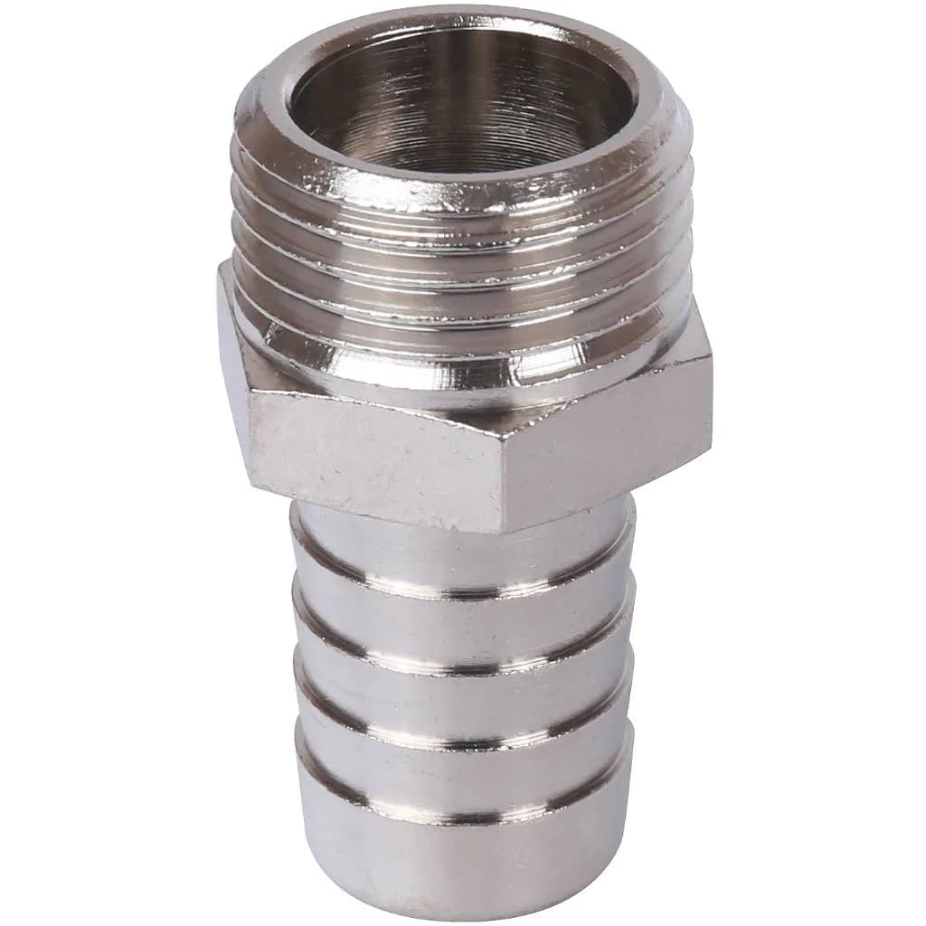 STOUT Штуцер НР никелированный 1/2 x16 (2600D9N041600B)