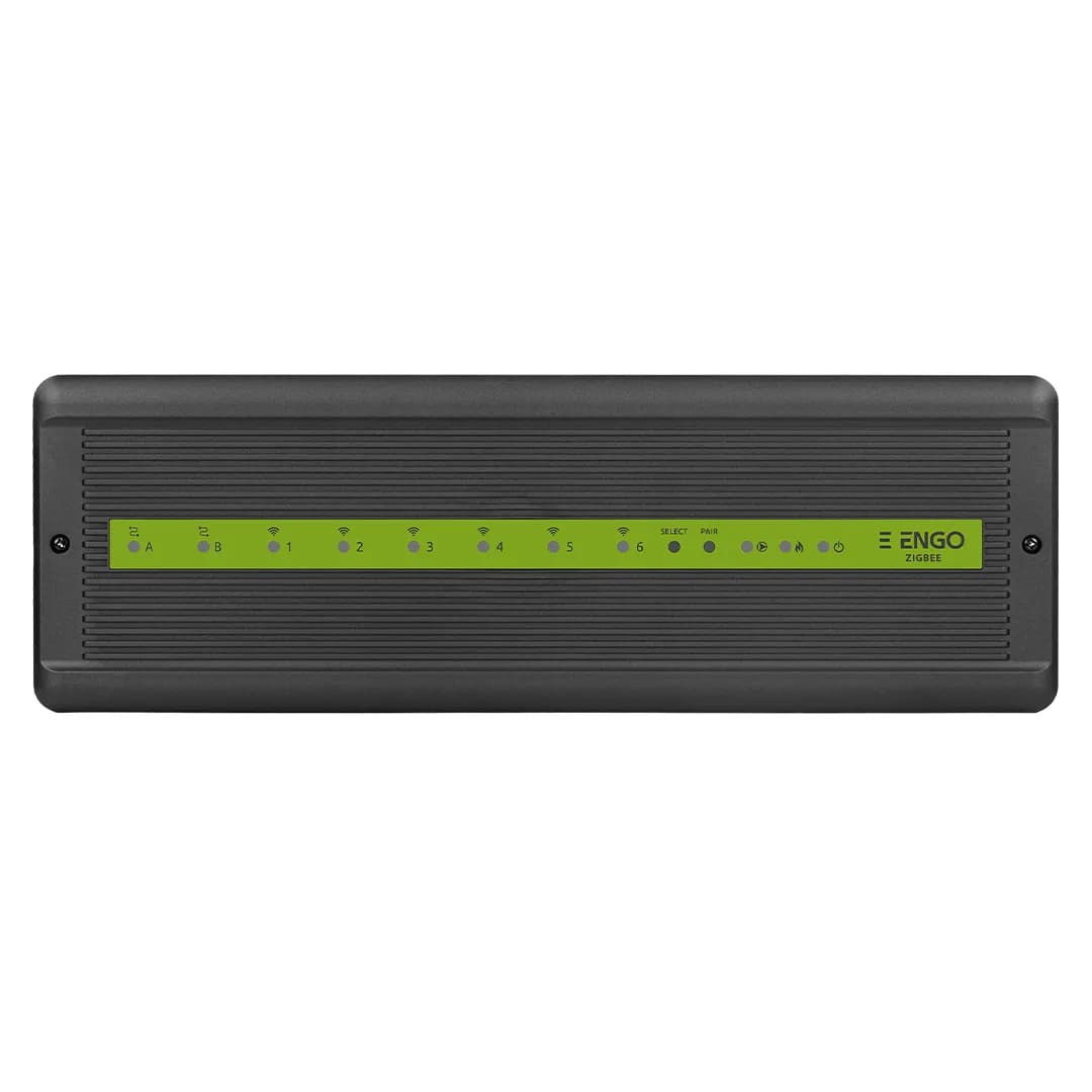 ENGO Центр коммутации с 6-тью беспроводными зонами ZigBee + 2-мя проводными зоны, 230 В