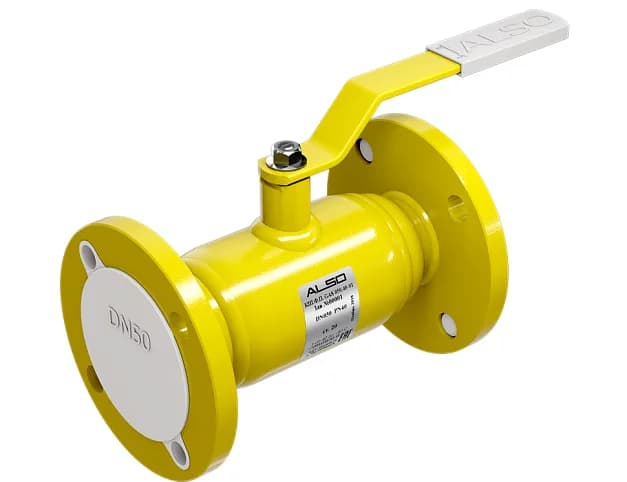 ALSO Кран шаровой ALSO КШФП GAS Ду 125 Ру 1,6 МПа из ст.20 (полн.)