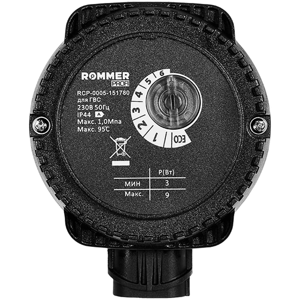 ROMMER PROFI Циркуляционный насос COMFORT для ГВС
