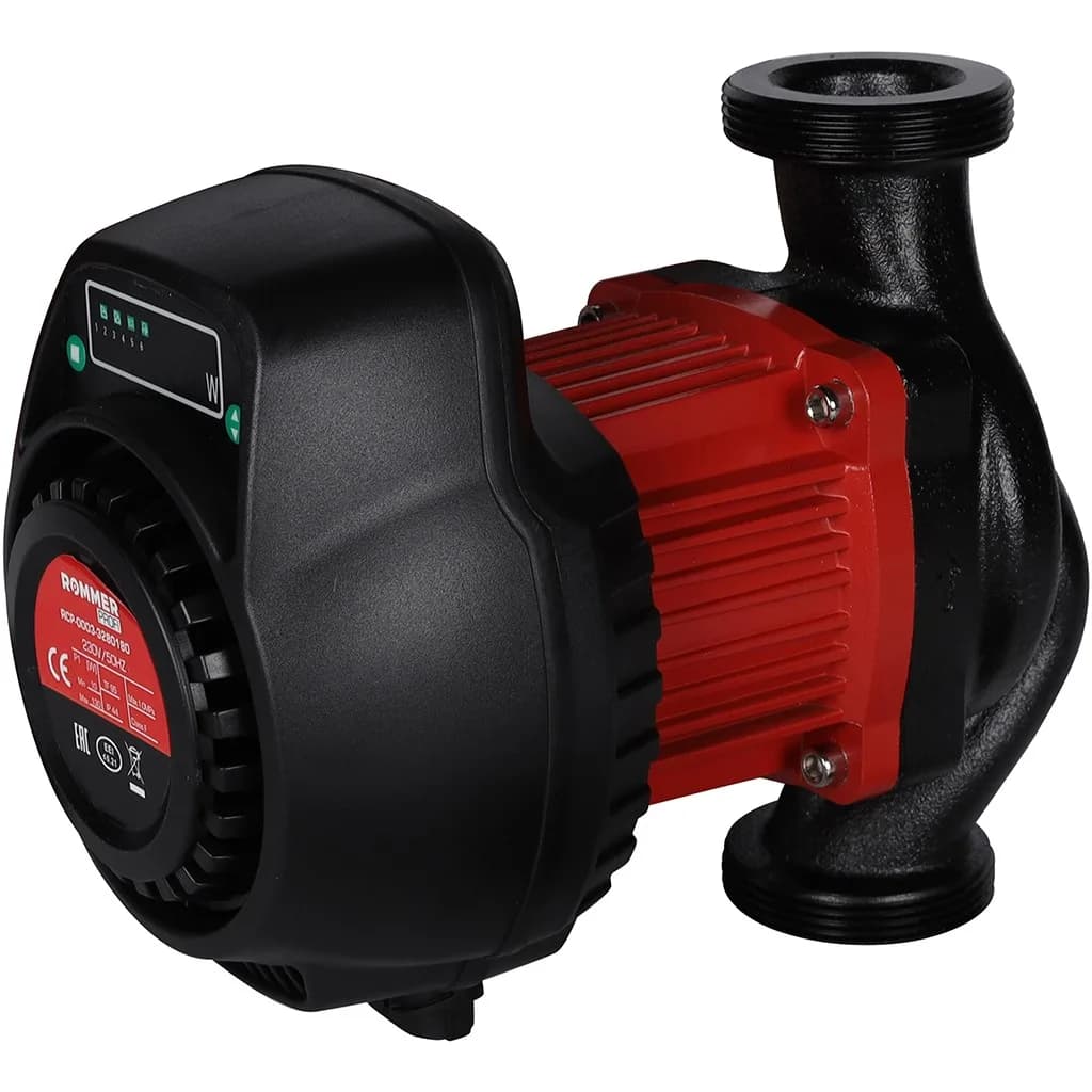 *RCP-0003-3280180 ROMMER Циркуляционный насос ER 32/80-180 с гайками
