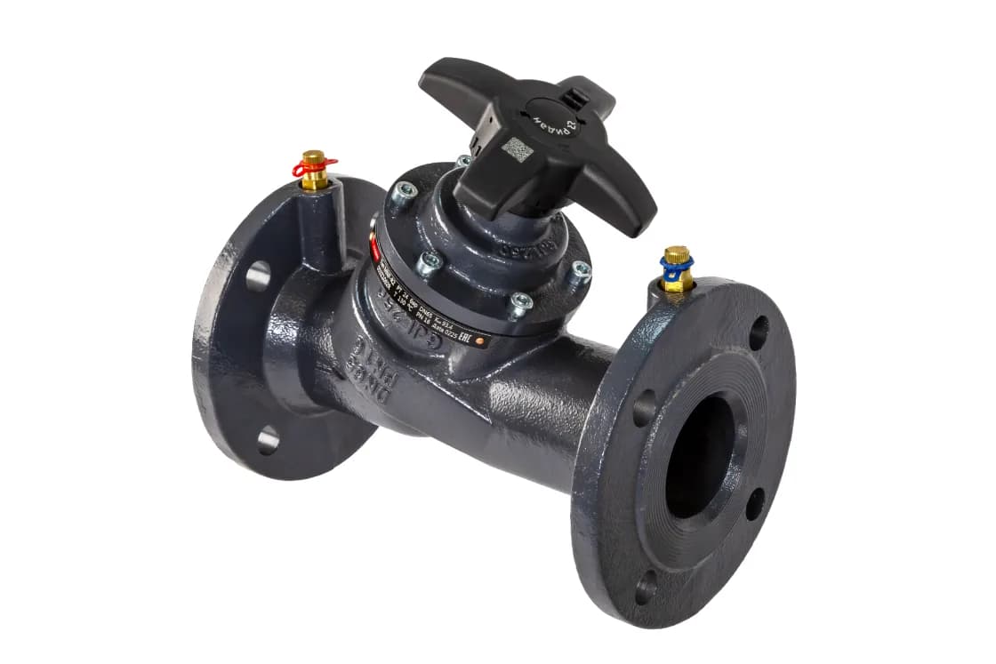 Ридан MNF-R2 DN50 ручной балансировочный клапан, фланцевый, PN16, Tmax 130C