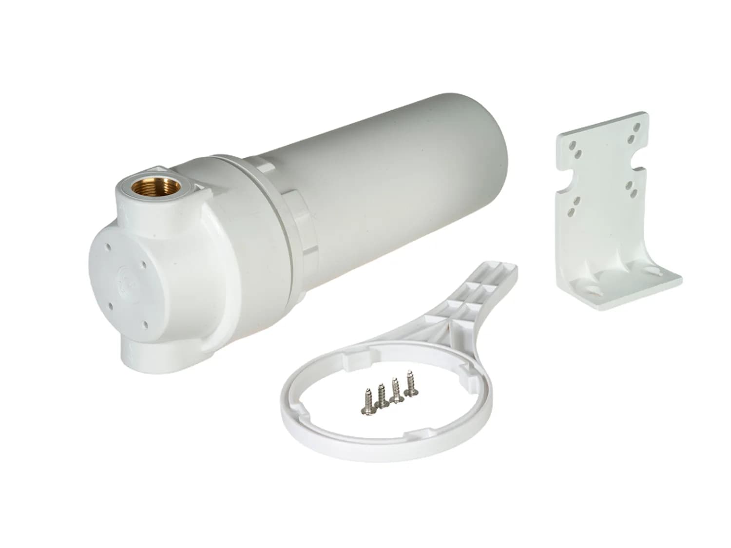 Колба фильтра AWT Premium SL10 - 1" в сборе (BR101Y2, белая)