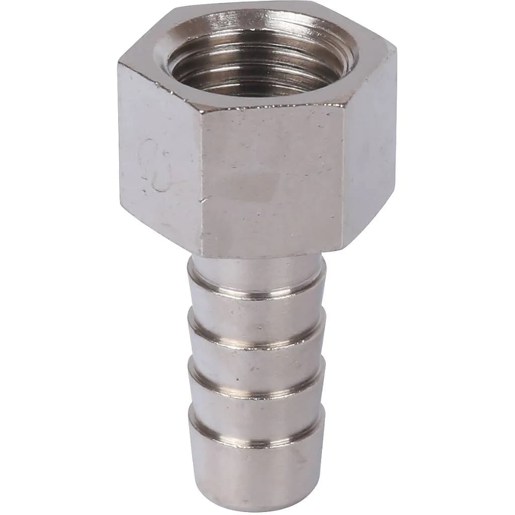 STOUT Штуцер ВР никелированный 1/4 x10 (2600F1N021000B)