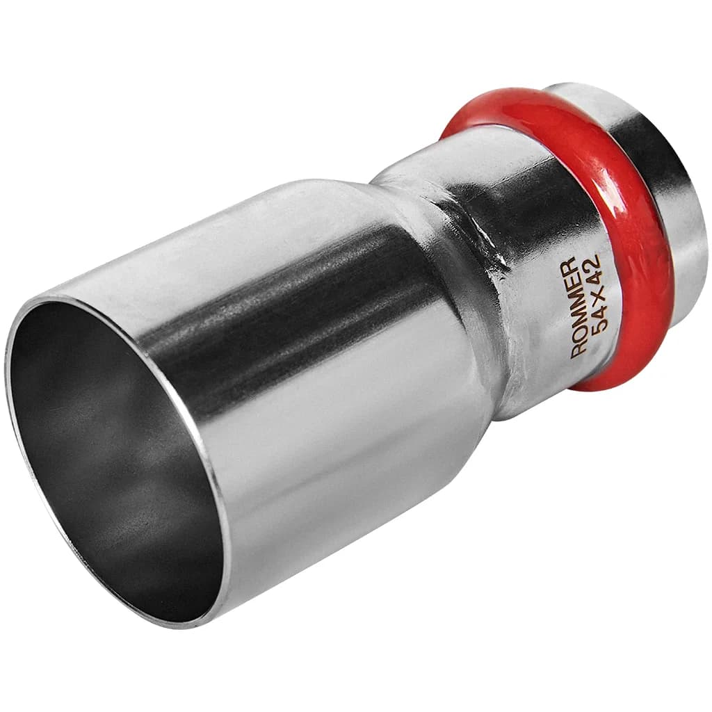 *RSS-0020-005442 ROMMER Муфта переходная НПр-ВПр, 54х42, из нержавеющей стали прессовой