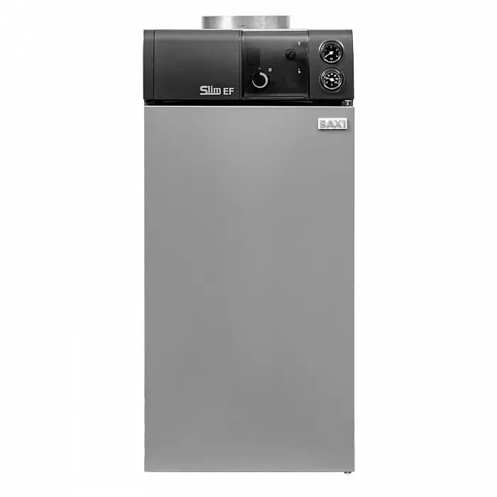 Baxi SLIM EF 1.39 котел газовый напольный с открытой камерой (ДОПОЛНИТЕЛЬНО выписать стабилизатор тяги KIT CAPPA D.180 (7215464--))
