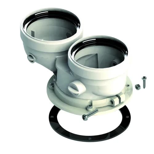 Ferroli Адаптер раздельного дымоудаления KIT SDOPPIATORE FLG 80/80
