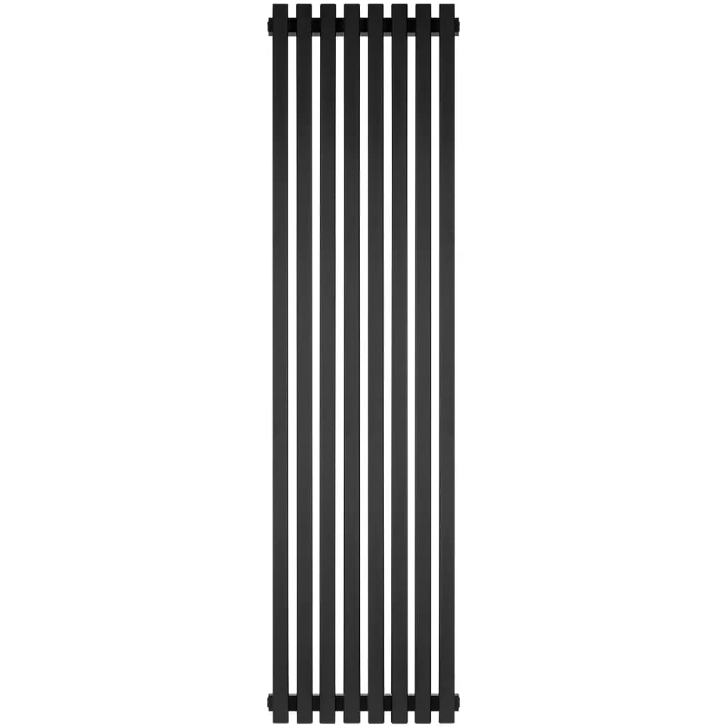 Радиатор стальной трубчатый STOUT TUBE QUADRO QV40, 1750 мм, 8 секц., черный