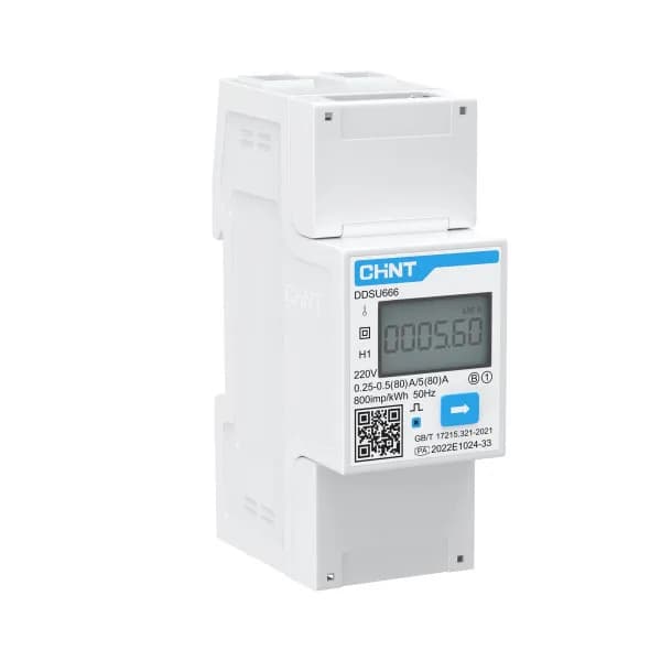 Ectocontrol Счетчик электроэнергии 1-фазный CHINT(RS-485,DIN-рейка)