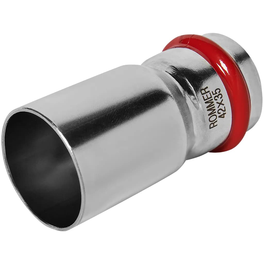 *RSS-0020-004235 ROMMER Муфта переходная НПр-ВПр, 42х35, из нержавеющей стали прессовой