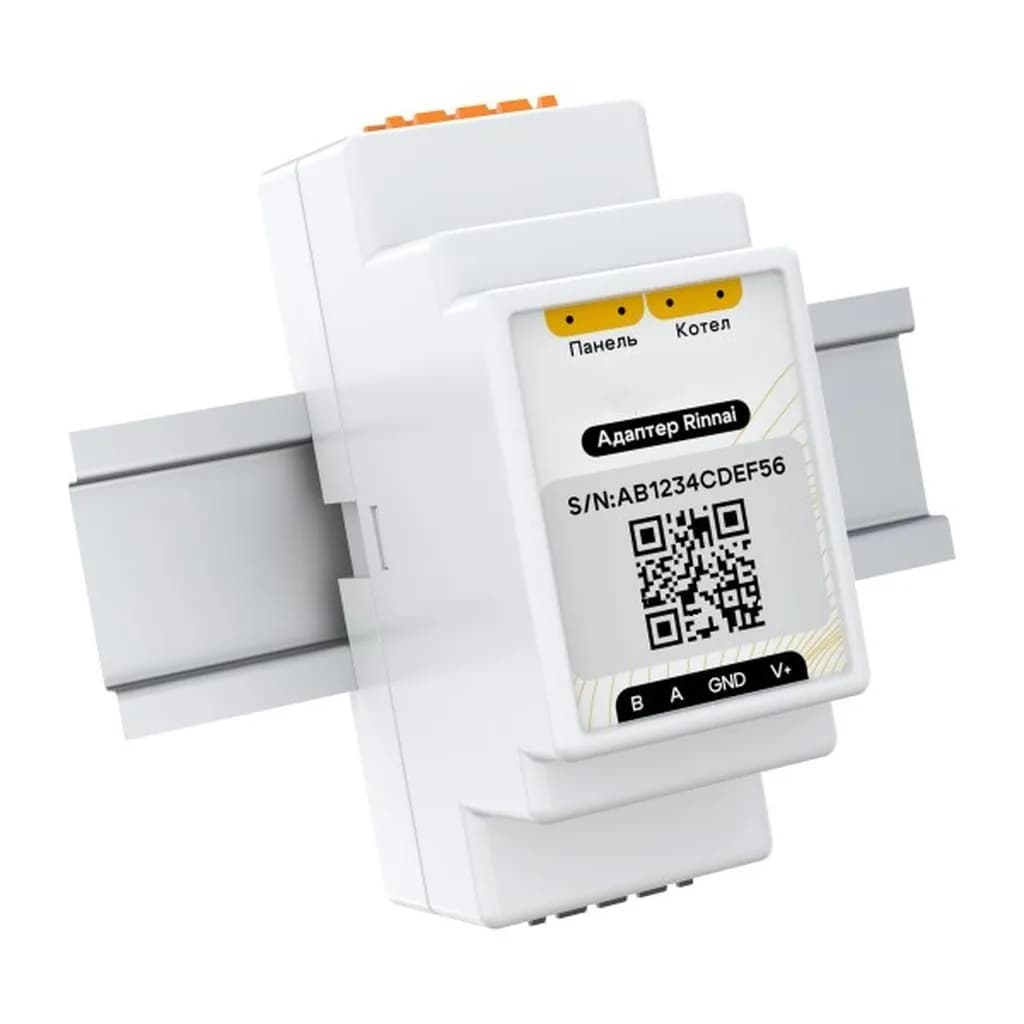 STOUT Адаптер Rinnai, DIN, RS485 (Modbus)