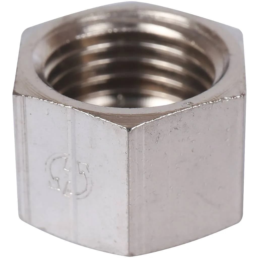 STOUT Заглушка ВР никелированная 1/4 (260041N020000B)