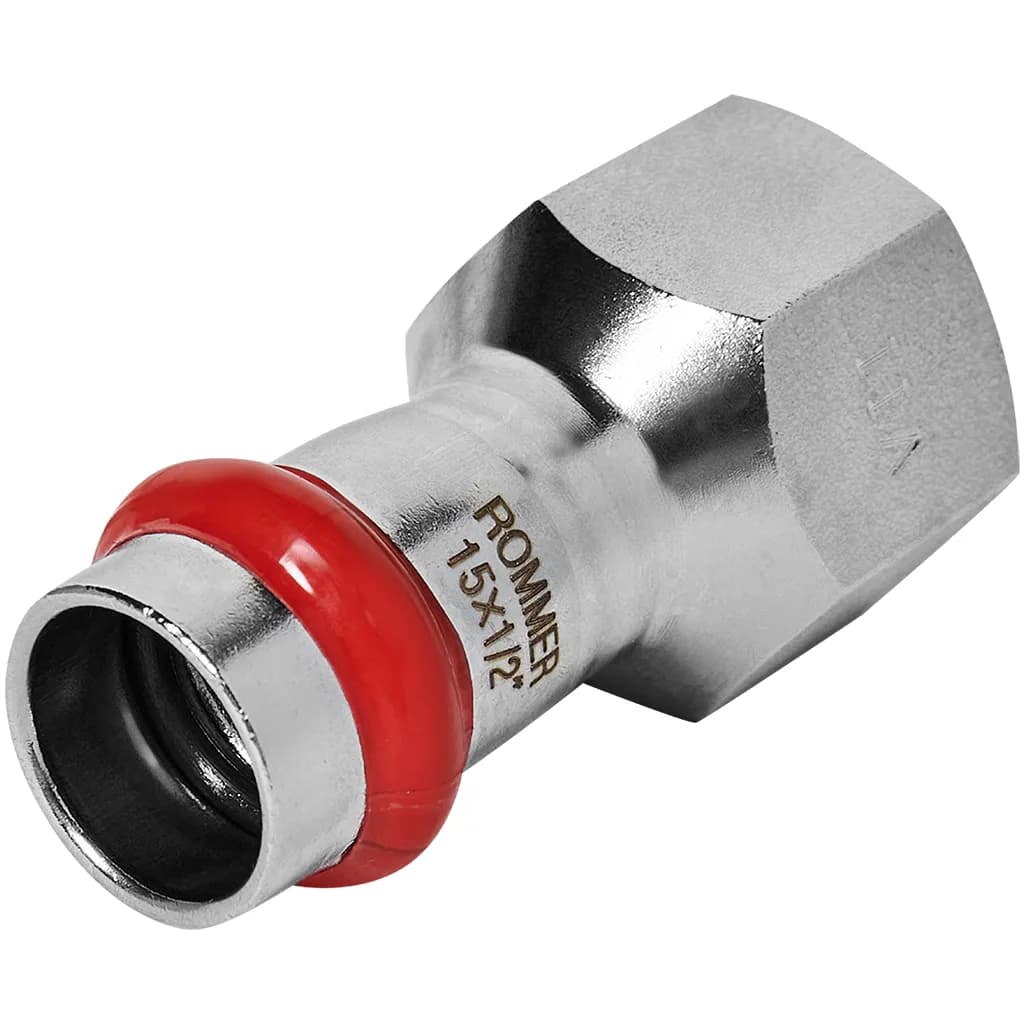 *RSS-0022-001512 ROMMER Переходник ВПр-ВР, 15х1/2, из нержавеющей стали прессовой