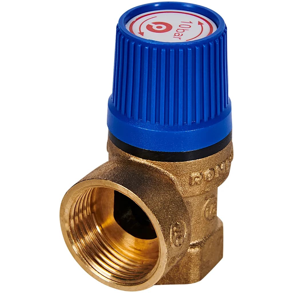 ROMMER Предохранительный клапан для систем водоснабжения 10 бар 1/2 x3/4