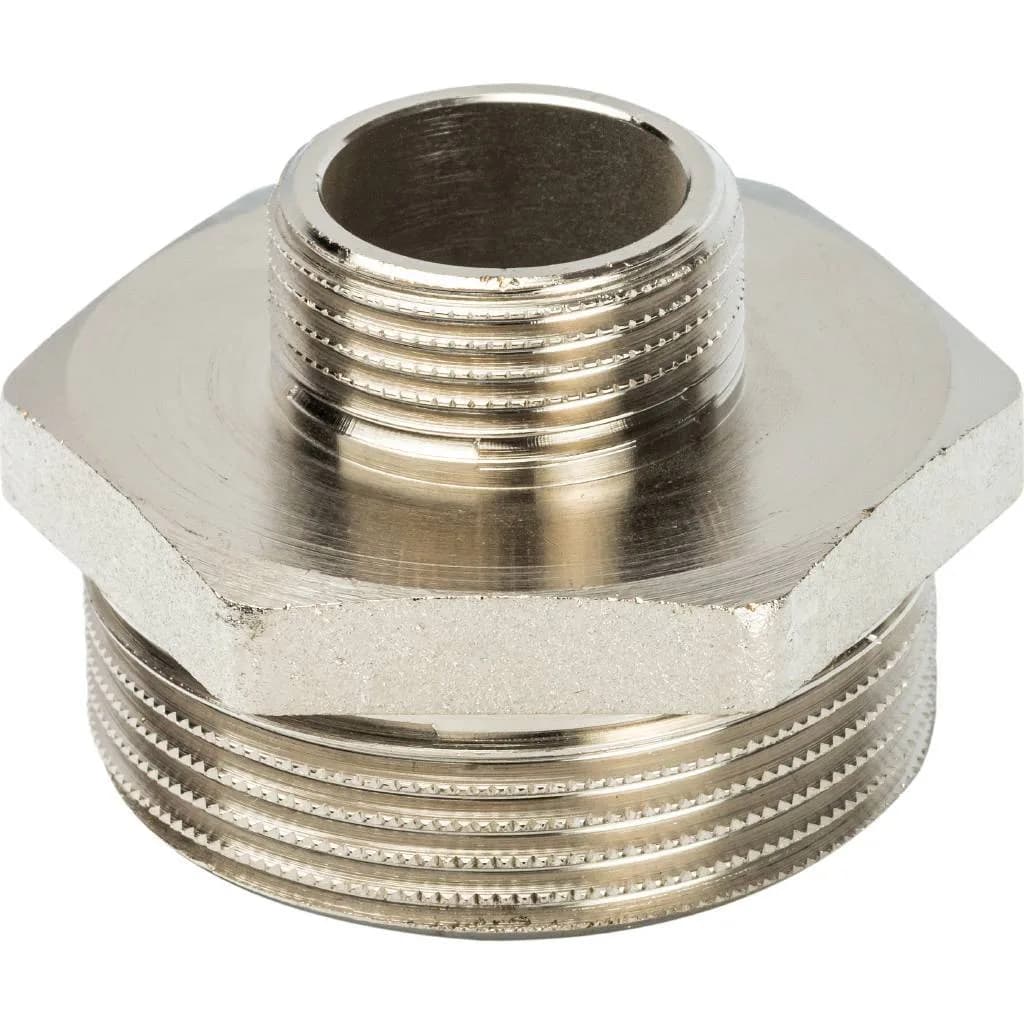 STOUT Ниппель НН переходной никелированный 1 1/2X3/4 (260003N140500B)