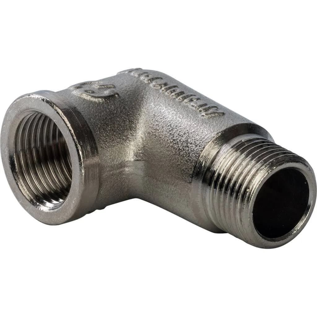 STOUT Угольник НВ никелированный 3/8 (2700F8N030300B)