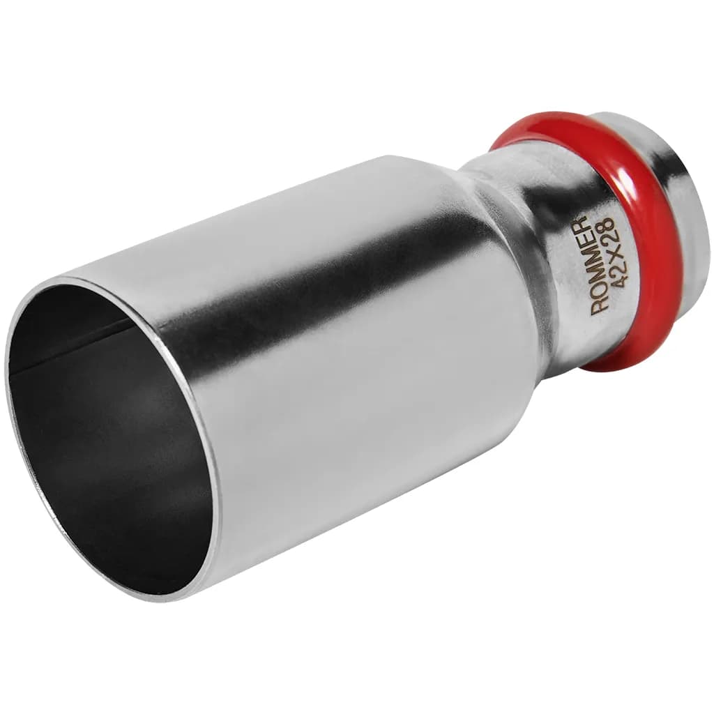 *RSS-0020-004228 ROMMER Муфта переходная НПр-ВПр, 42х28, из нержавеющей стали прессовой