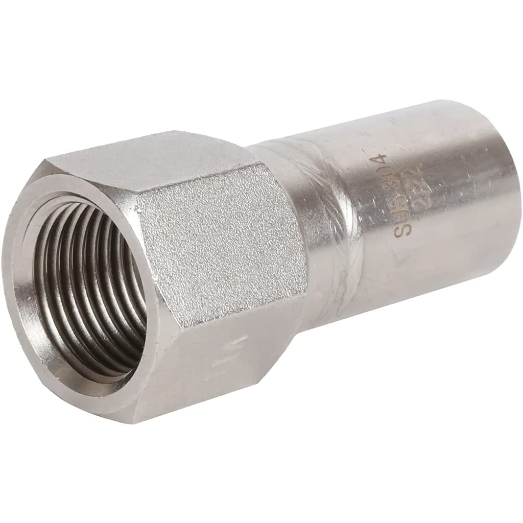 *RSS-0023-002212 ROMMER Вставка переходная НПр-ВР, 22х1/2, из нержавеющей стали прессовой