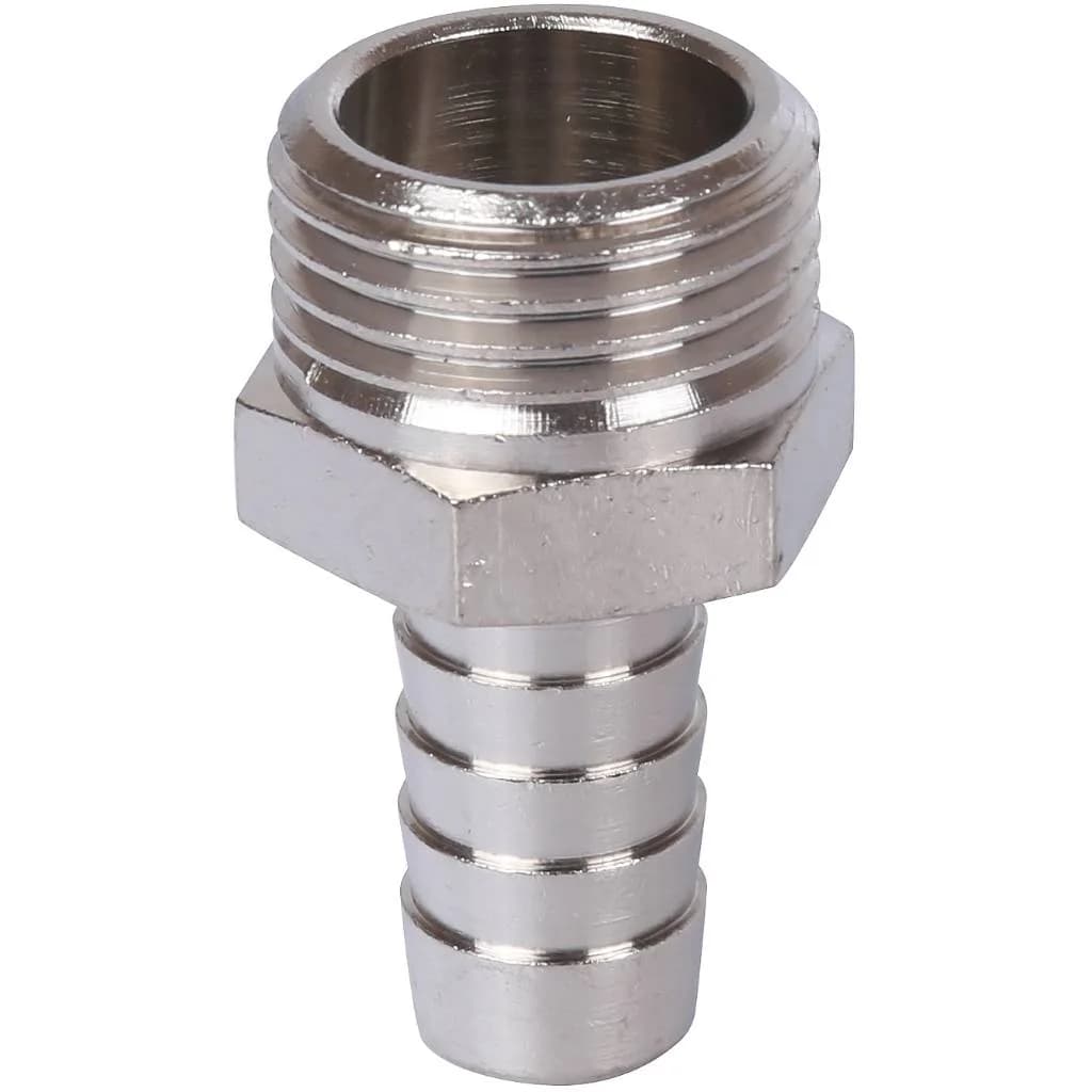 STOUT Штуцер НР никелированный 1/2 x12 (2600D9N041200B)