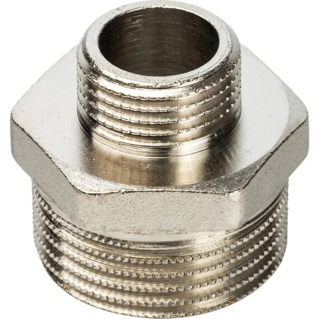 STOUT Ниппель НН переходной никелированный 1 X1/2 (260003N100400B)