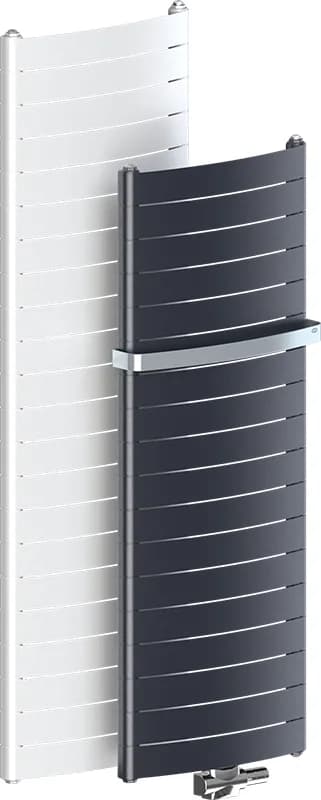 Радиатор биметаллический RIFAR CONVEX 500, 22 секц., боковое подключение, титан
