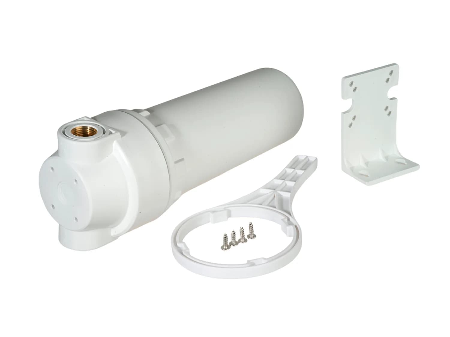 Колба фильтра AWT Premium SL10 - 1/2" в сборе (BR101Y2, белая)