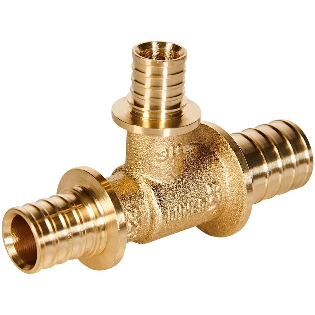 ROMMER Тройник переходной 25x16x20 для труб из сшитого полиэтилена аксиальный