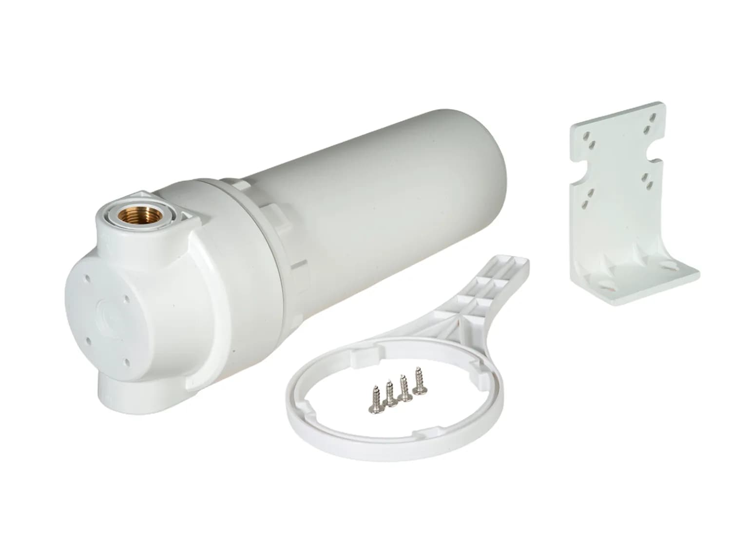Колба фильтра AWT Premium SL10 - 3/4" в сборе (BR101Y2, белая)