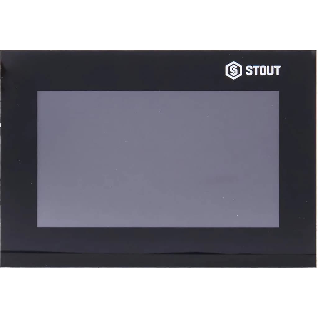 *STE-0101-007004 STOUT Проводная контрольная панель управления M-7, черная